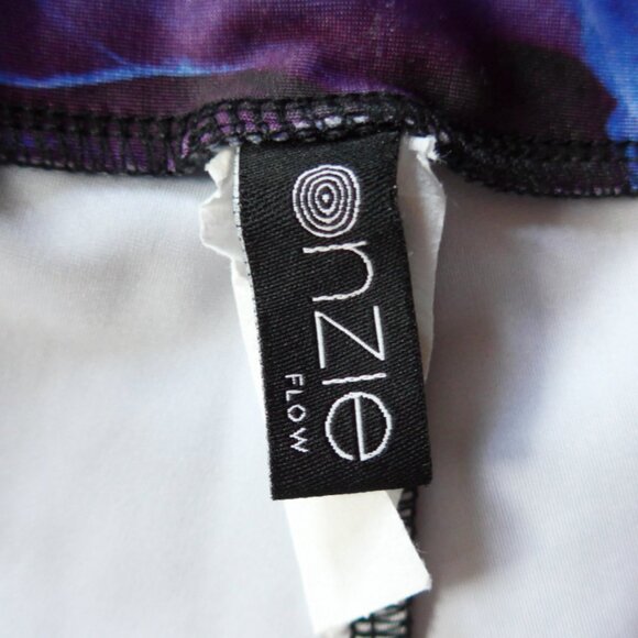 Onzie Womens XS midnight anemone leggings - Picture 9 of 12